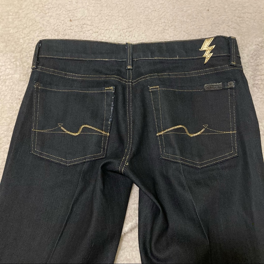 7 For all mankind Golddigger straight leg jeans-
